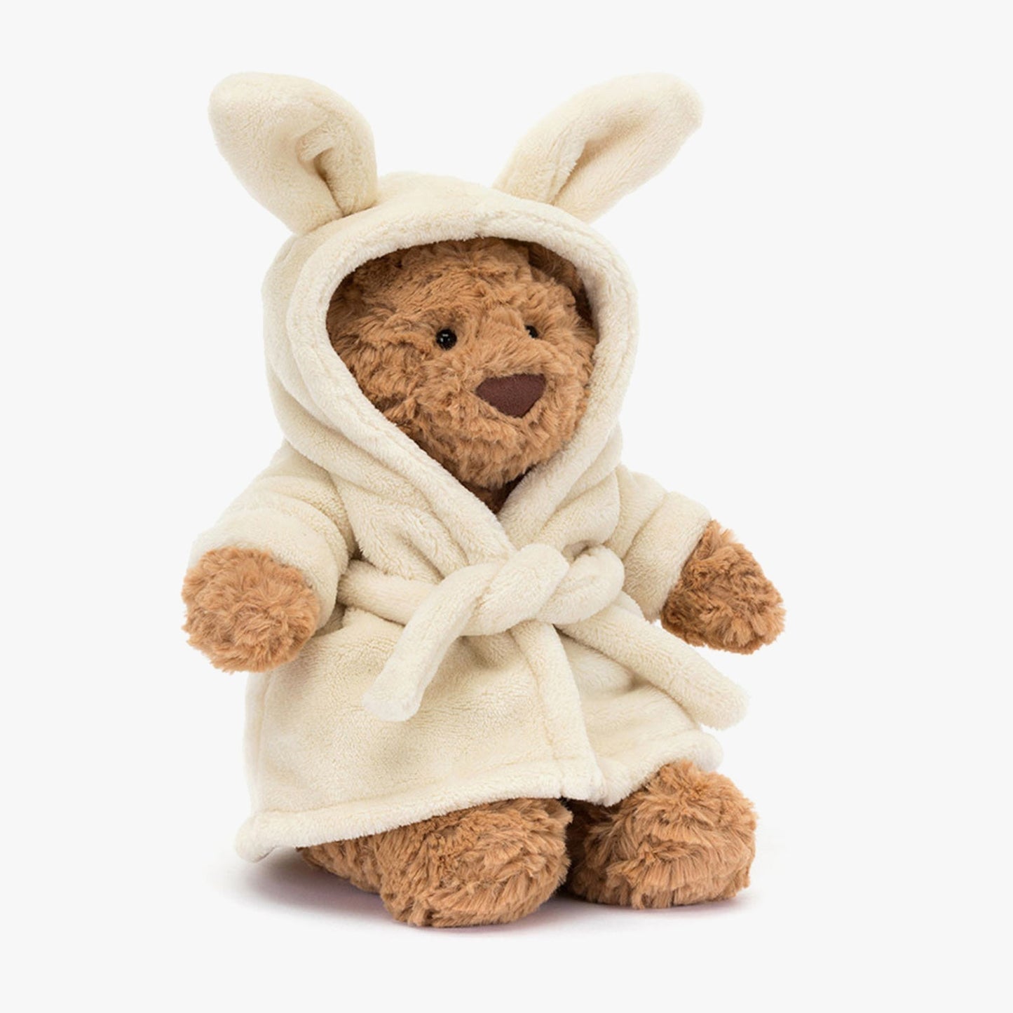 Jellycat Bartholomew Bear Bathrobe Outfit | Cozy Dressing Gown Accessory for Jellycat Bears